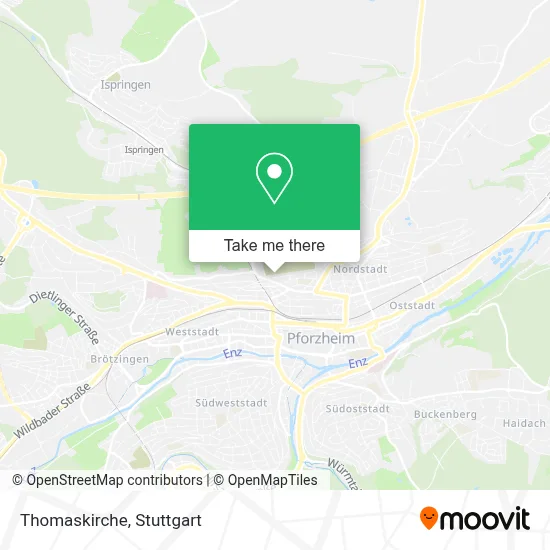 Thomaskirche map