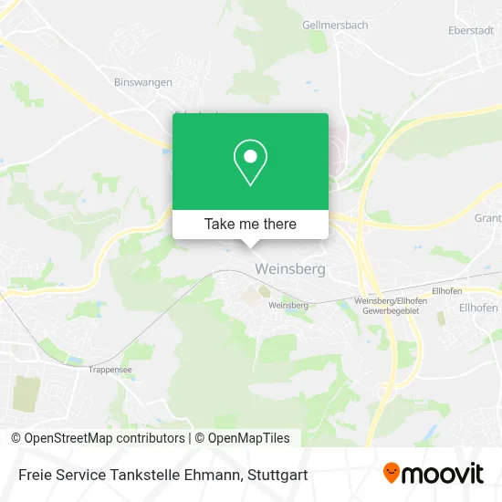 Freie Service Tankstelle Ehmann map