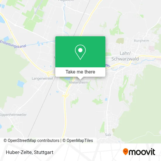Huber-Zelte map
