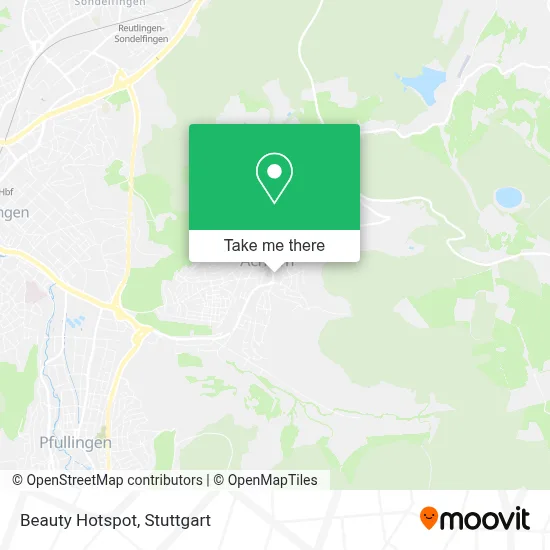 Beauty Hotspot map