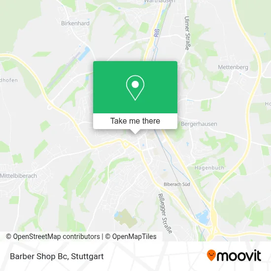 Barber Shop Bc map