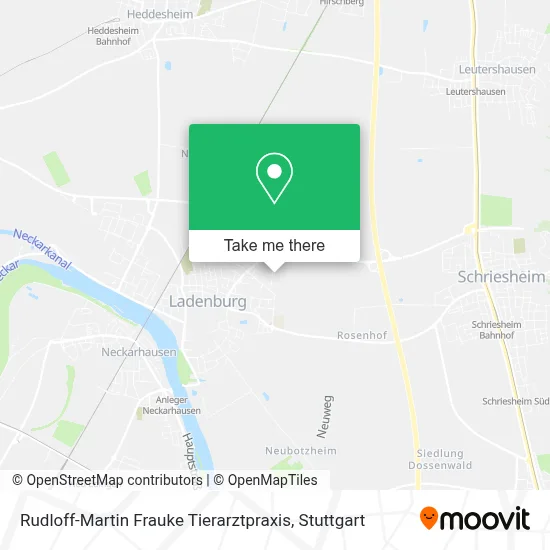 Rudloff-Martin Frauke Tierarztpraxis map