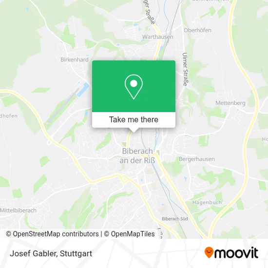Josef Gabler map