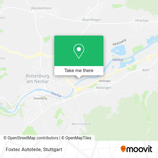 Foxtec Autoteile map