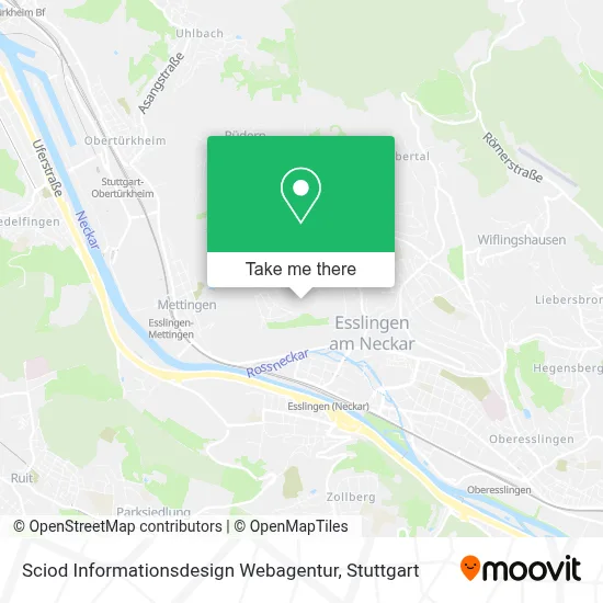 Sciod Informationsdesign Webagentur map