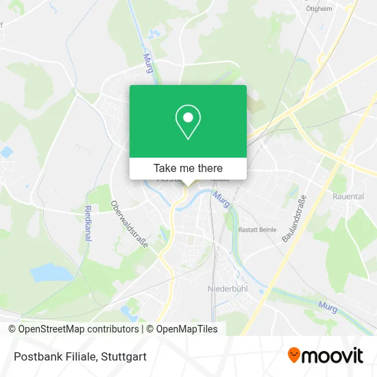 Postbank Filiale map