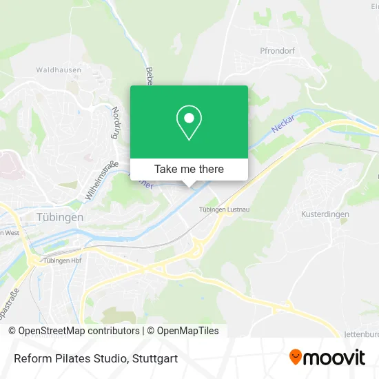 Reform Pilates Studio map