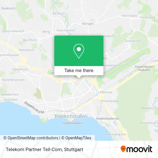 Telekom Partner Tell-Com map