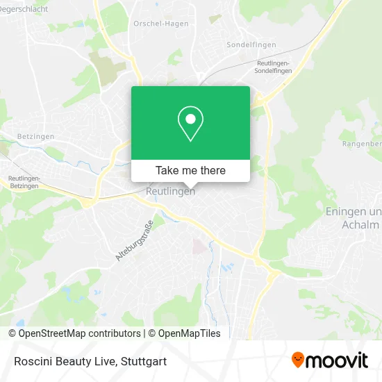 Roscini Beauty Live map