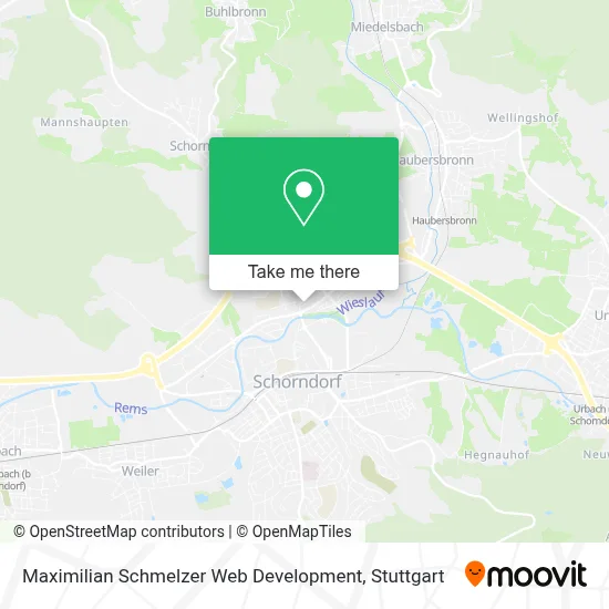 Maximilian Schmelzer Web Development map