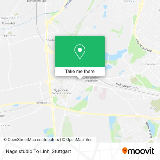 Nagelstudio To Linh map