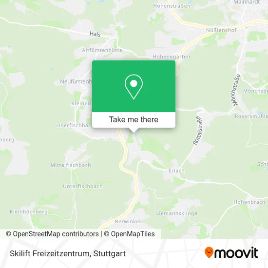 Skilift Freizeitzentrum map