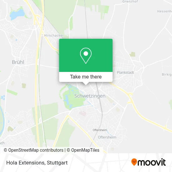 Hola Extensions map