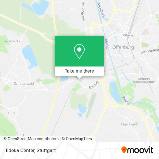 Edeka Center map