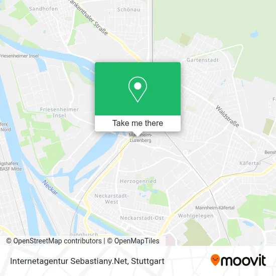 Internetagentur Sebastiany.Net map