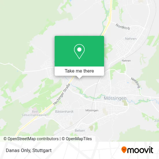 Danas Only map