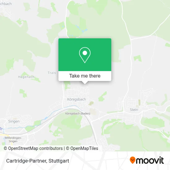 Cartridge-Partner map