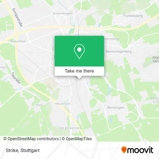 Strike map