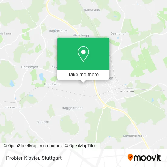Probier-Klavier map