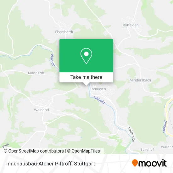 Innenausbau-Atelier Pittroff map