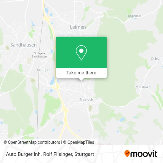Auto Burger Inh. Rolf Filsinger map