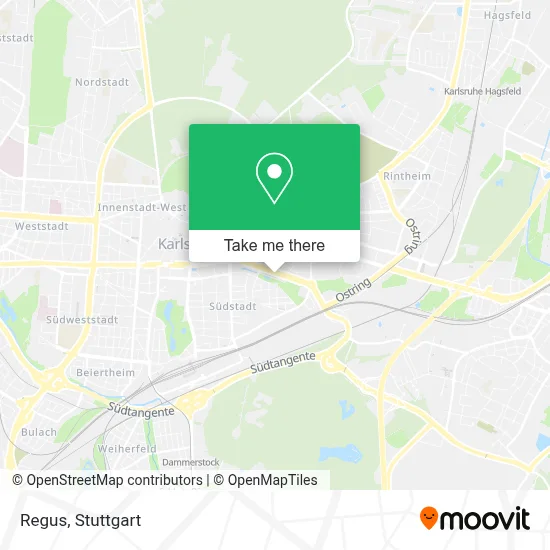 Regus map