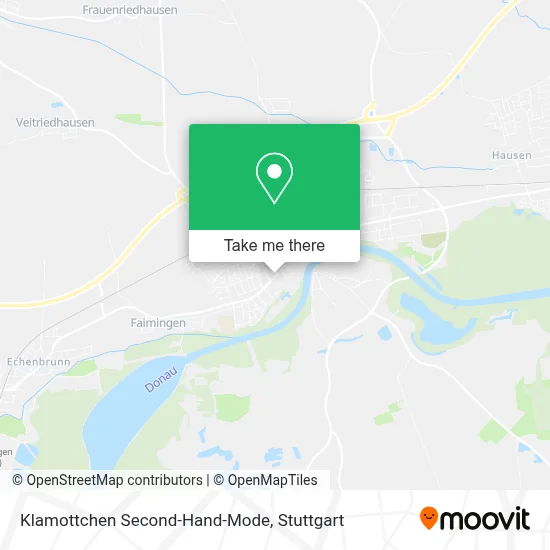 Klamottchen Second-Hand-Mode map