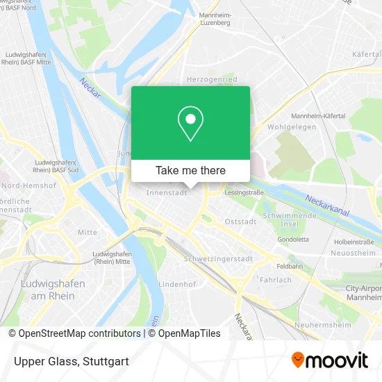 Upper Glass map