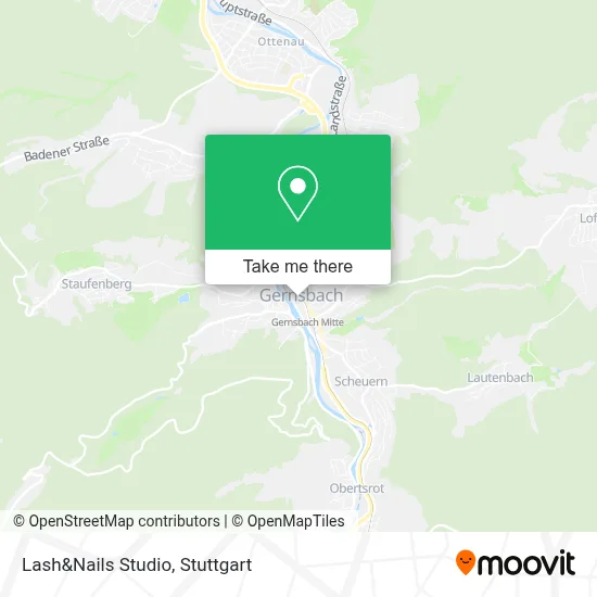 Lash&Nails Studio map
