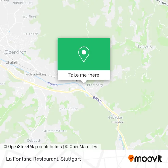 Ristorante La Fontana map