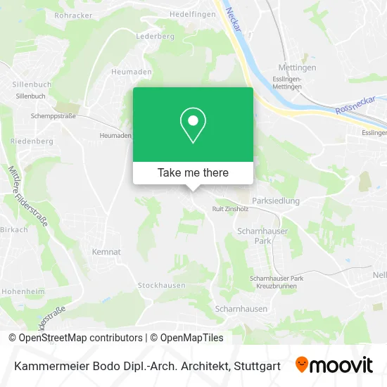 Kammermeier Bodo Dipl.-Arch. Architekt map