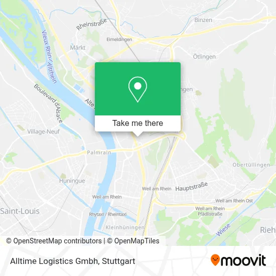 Alltime Logistics Gmbh map