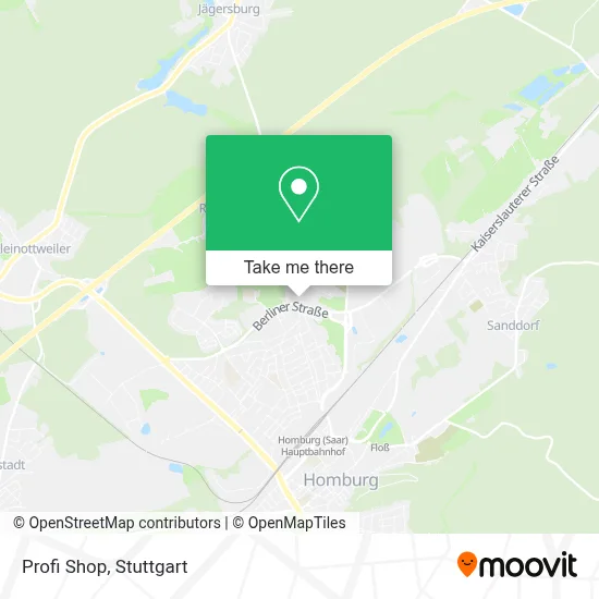 Profi Shop map