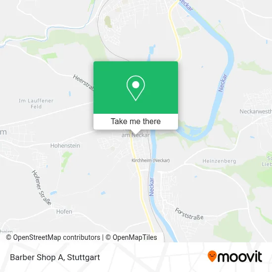 Barber Shop A map