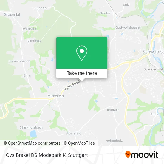 Ovs Brakel DS Modepark K map