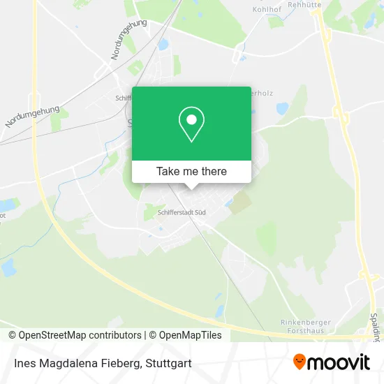 Ines Magdalena Fieberg map