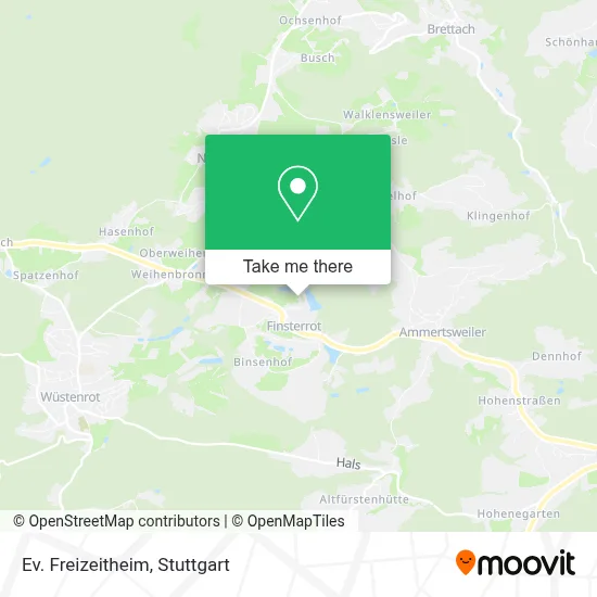 Ev. Freizeitheim map