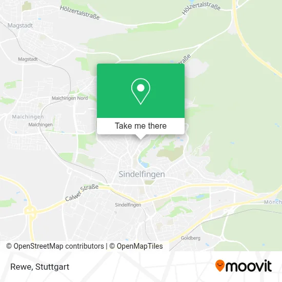 Rewe map