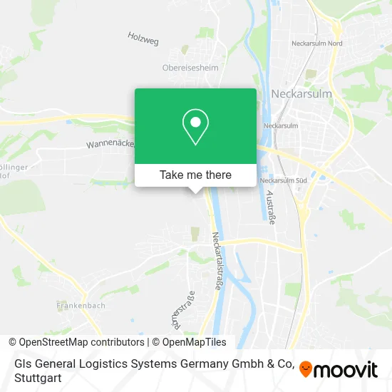 Gls General Logistics Systems Germany Gmbh & Co map