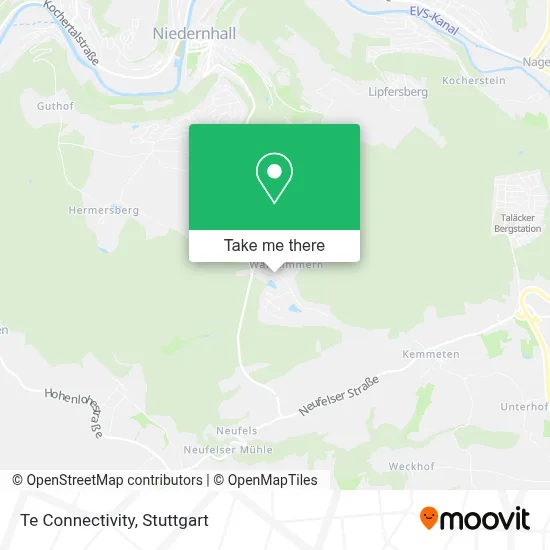 Te Connectivity map