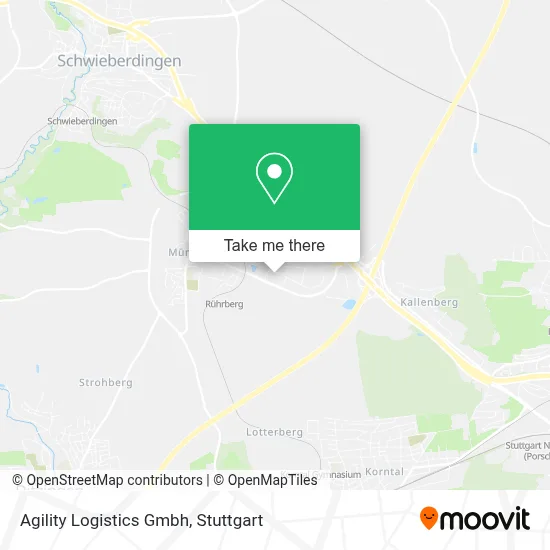 Agility Logistics Gmbh map