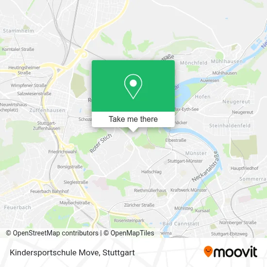 Kindersportschule Move map