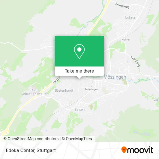 Edeka Center map