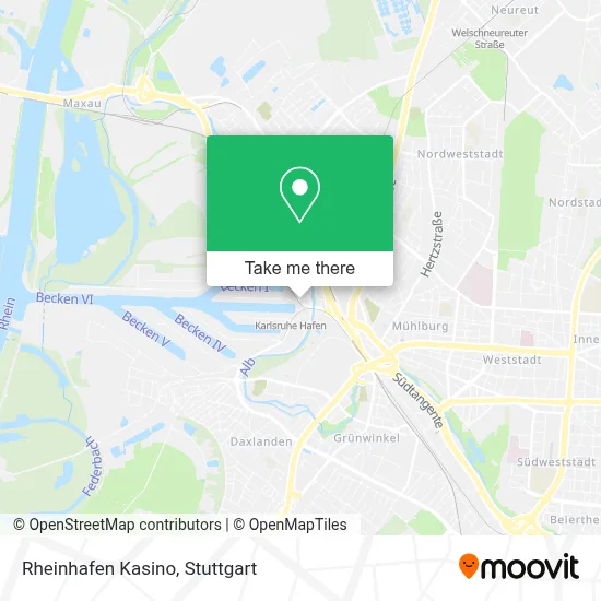 Rheinhafen Kasino map