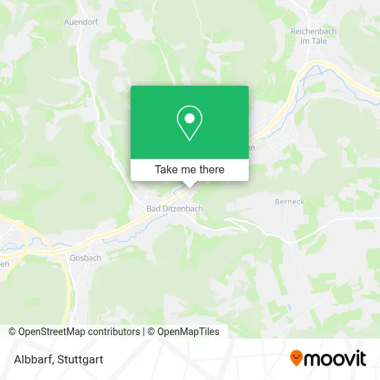 Albbarf map