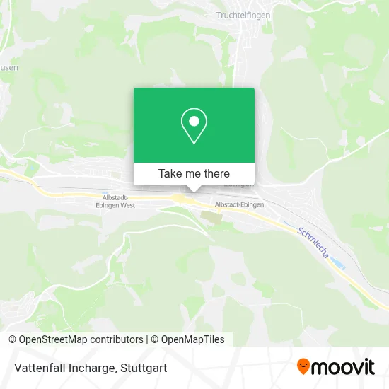 Vattenfall Incharge map