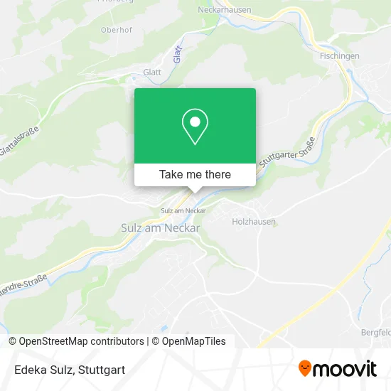 Edeka Sulz map