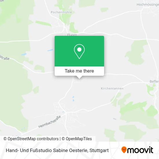 Hand- Und Fußstudio Sabine Oesterle map