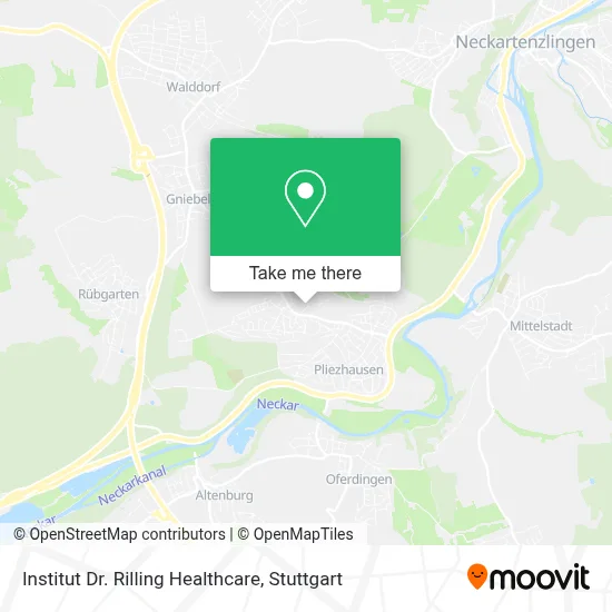 Institut Dr. Rilling Healthcare map