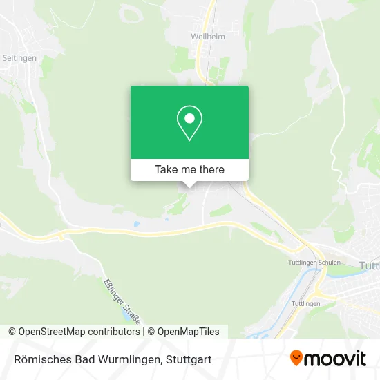 Römisches Bad Wurmlingen map